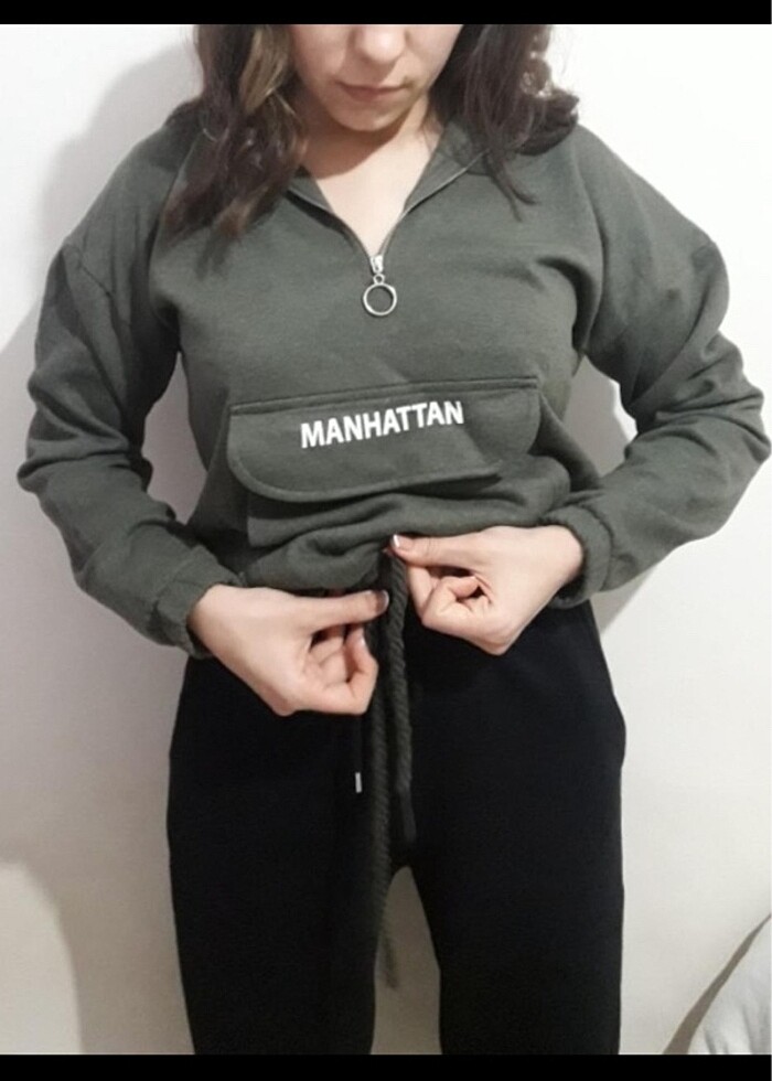 Kapışanlu sweatshirt hoodie - Görsel 2