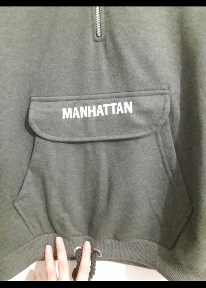 Kapışanlu sweatshirt hoodie - Görsel 5