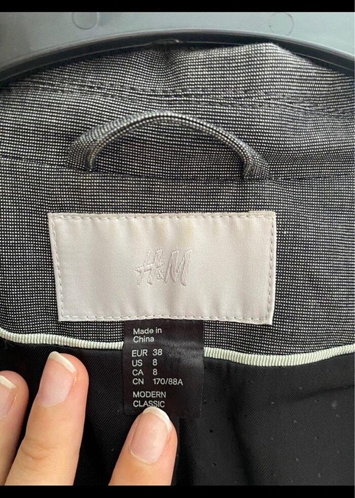 H&M ceket pantolon takım - Görsel 4