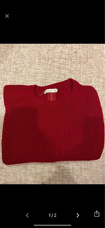 Kırmızı kazak - Görsel 2