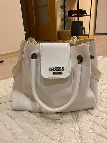 Guess çanta beyaz