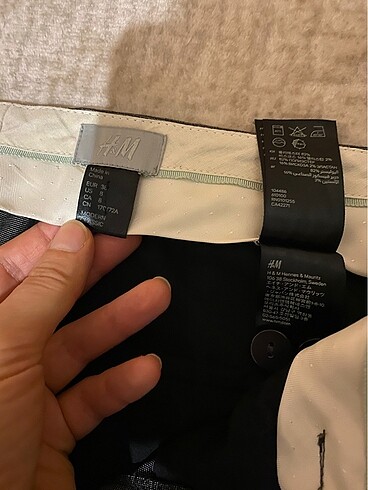 H&M Gri pantolon
