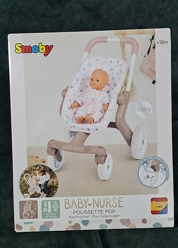 Smoby Baby Nurse bebek arabası 