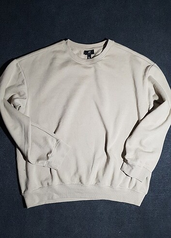 H&M orjinal oversize yeni sweatshirt