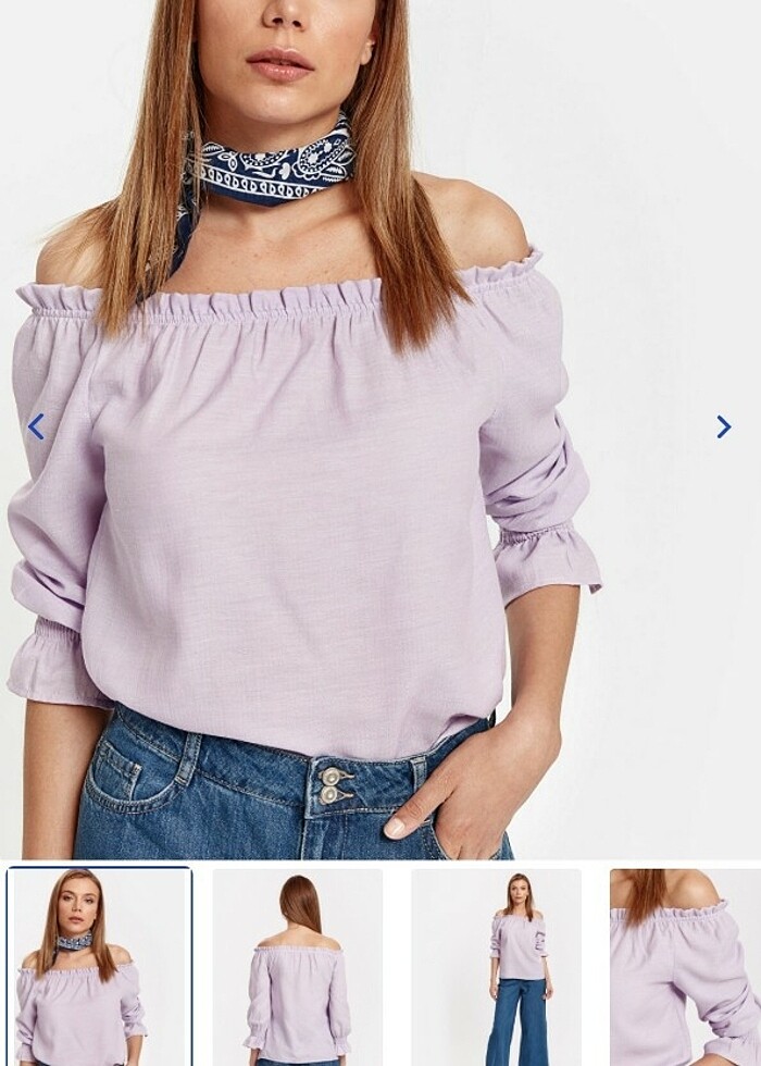 LCW VİSİON GENİŞ KALIP KADIN BLUZ YENİ - Görsel 2