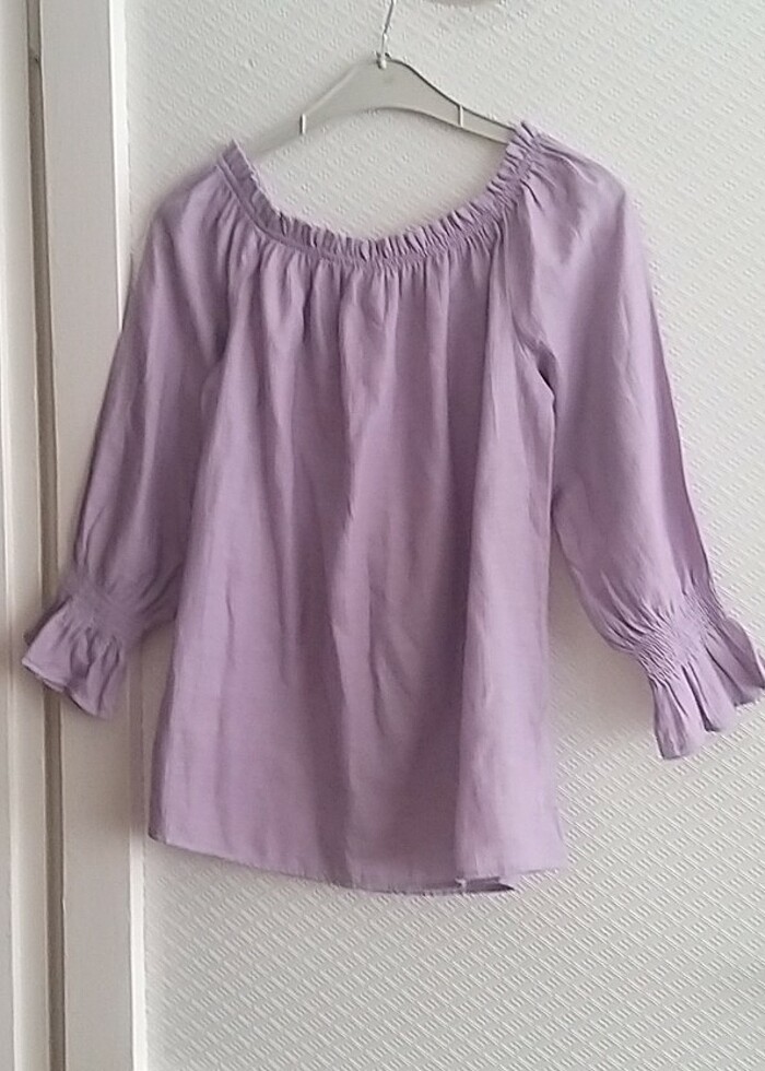 LCW VİSİON GENİŞ KALIP KADIN BLUZ YENİ - Görsel 4