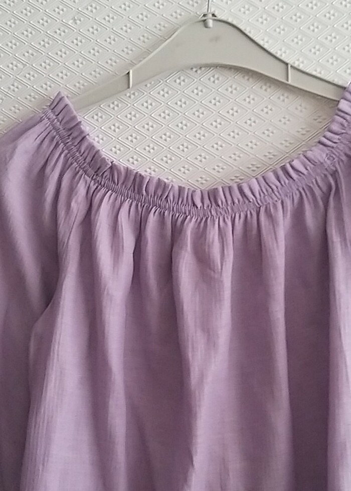 LCW VİSİON GENİŞ KALIP KADIN BLUZ YENİ - Görsel 5