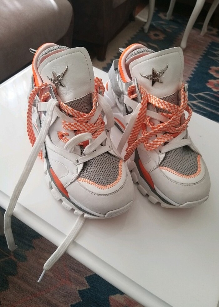 LOİE KADIN SNEAKERS AYAKKABI YEPYENİ - Görsel 2