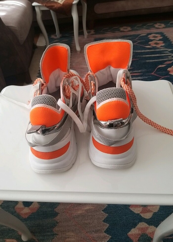 LOİE KADIN SNEAKERS AYAKKABI YEPYENİ - Görsel 5