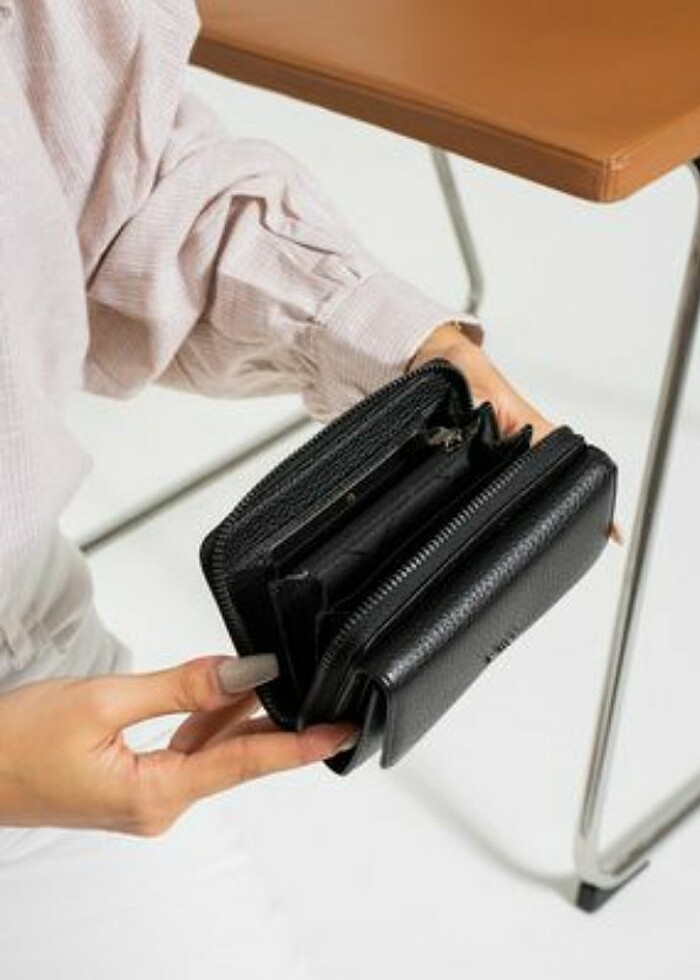 GRANDE 2754 GERÇEK DERİ KADIN CÜZDAN - Görsel 2