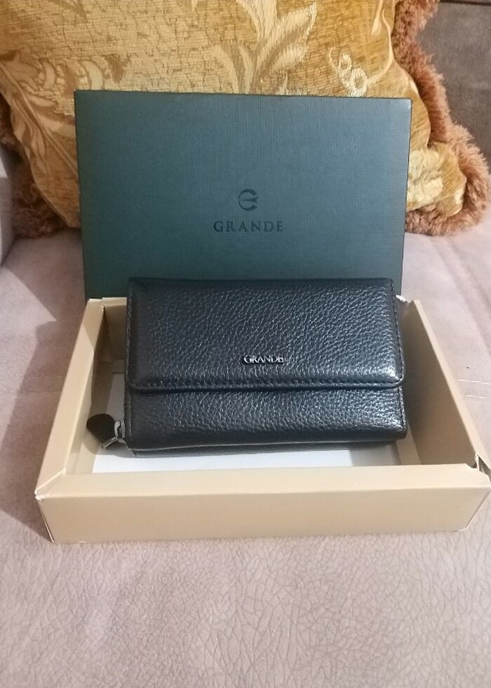 GRANDE 2754 GERÇEK DERİ KADIN CÜZDAN - Görsel 3