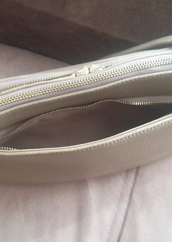 GUZİNİ 6751 %100 HAKİKİ GERÇEK DERİ ÇANTA KUM BEJİ - Görsel 6