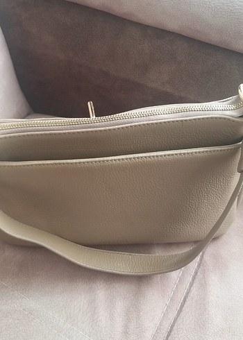GUZİNİ 6751 %100 HAKİKİ GERÇEK DERİ ÇANTA KUM BEJİ - Görsel 17