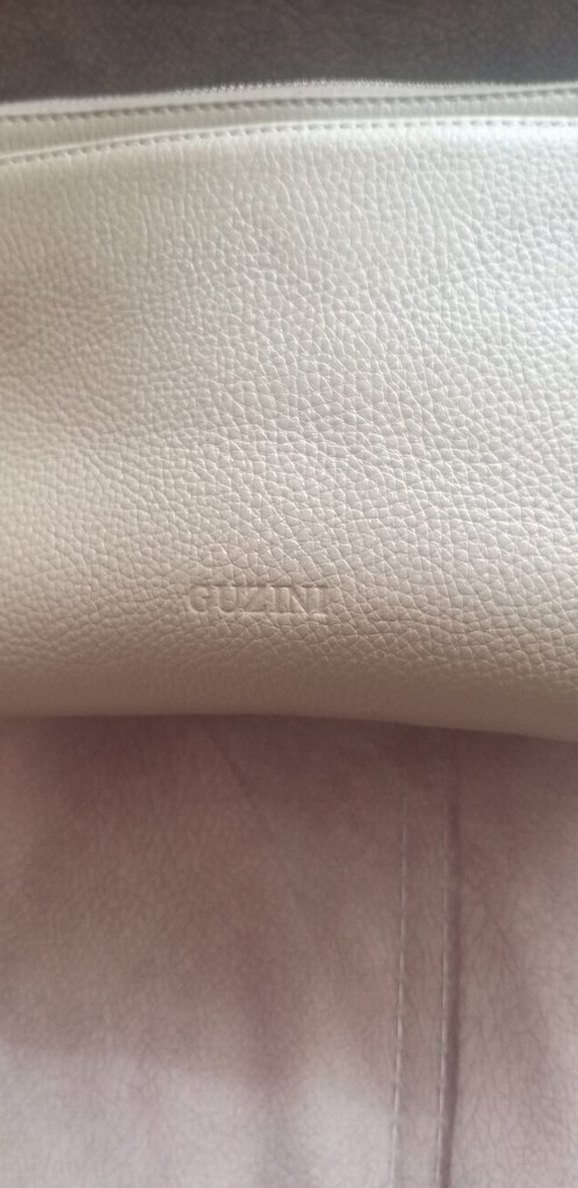 GUZİNİ 6751 %100 HAKİKİ GERÇEK DERİ ÇANTA KUM BEJİ - Görsel 4