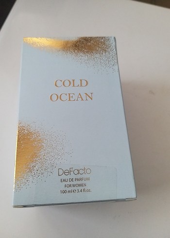 DEFACTO Cold Ocean Kadın Parfümü 100ML EDP SIFIR - Görsel 3