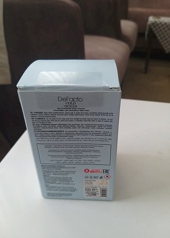 DEFACTO Cold Ocean Kadın Parfümü 100ML EDP SIFIR - Görsel 4