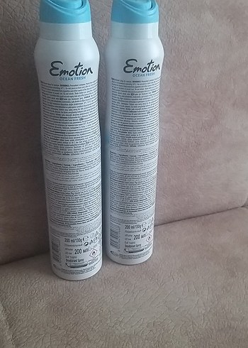 Emotion Ocean Fresh Kadın Deodorant 2'li Paket 200ML - Görsel 4