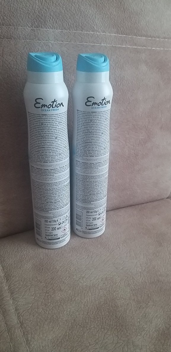 Emotion Ocean Fresh Kadın Deodorant 2'li Paket 200ML - Görsel 4