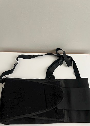 Siyah sırt destekli korse - Görsel 2