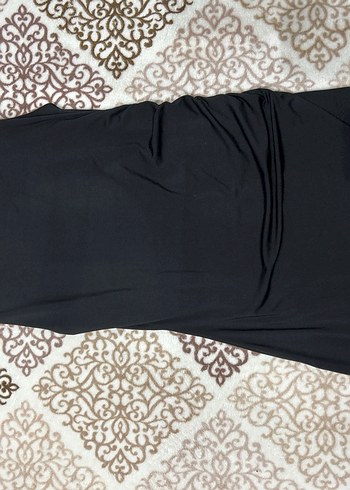 Drapeli Siyah Uzun