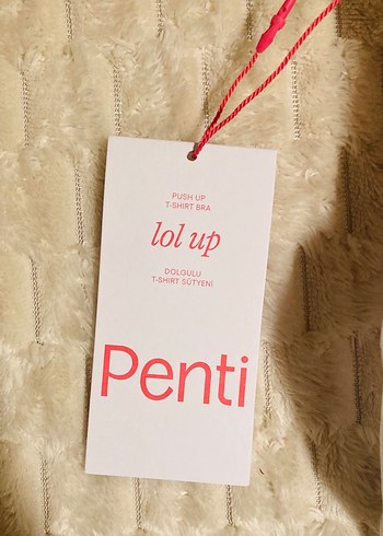 Penti 80 B, Lol up model push up tshirt sütyen - Görsel 3