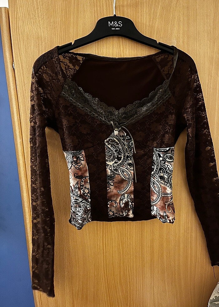 vintage bluz - Görsel 2