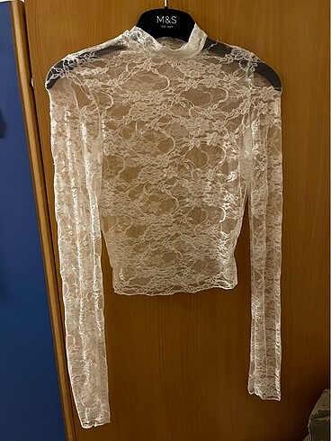 dantelli bluz - Görsel 2
