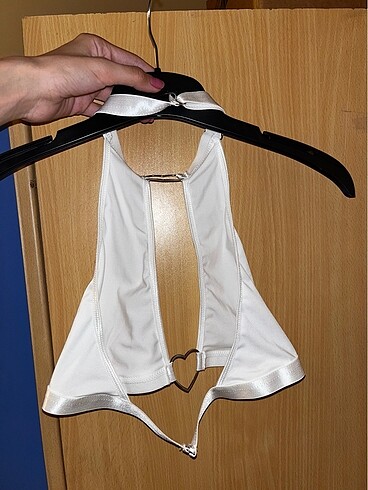 kalp detaylı büstiyer - Görsel 2