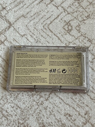  Beden H&M Face Palette