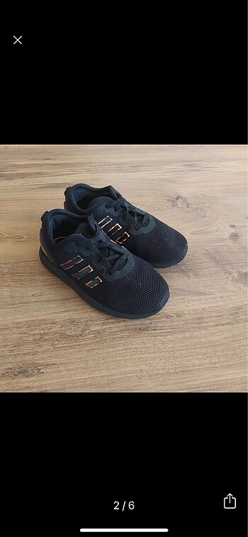 27 Beden 27 numara Adidas spor ayakkabı