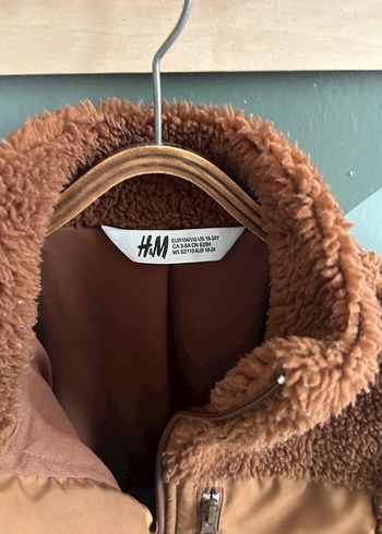 Kahverengi Erkek Çocuk Peluş Ceket - Görsel 4