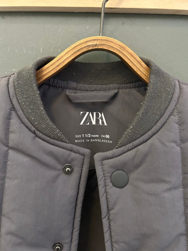 Gri Erkek Çocuk Düğmeli Yelek - Görsel 2