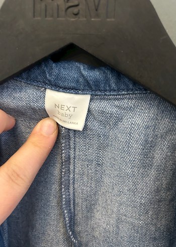 Erkek Çocuk Kot Tulum, Düğmeli, Kısa Kollu - Görsel 2