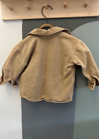 Erkek Çocuk Süet Düğmeli Ceket - Görsel 3