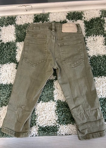 Erkek Çocuk Haki Denim Pantolon - Görsel 3