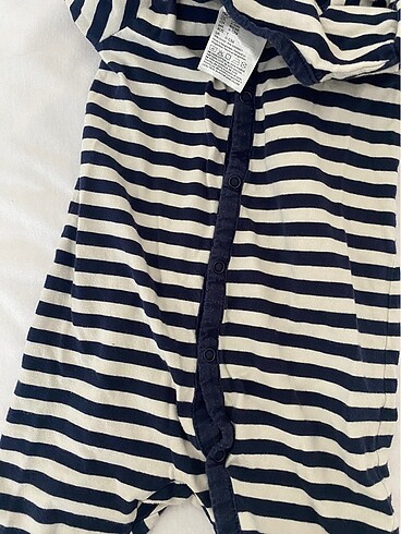 9-12 Ay Beden lacivert Renk H&M ikili tulum
