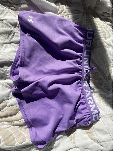 xs Beden Under armour lila rengi şort