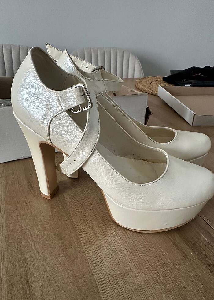 39 no platform tabanlı ayakkabı - Görsel 2