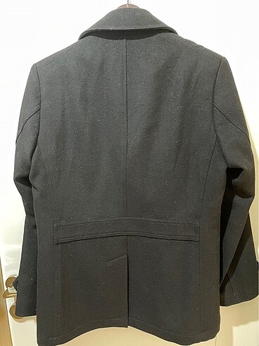 Altınyıldız siyah 50 drop kaşe kaban - Görsel 6