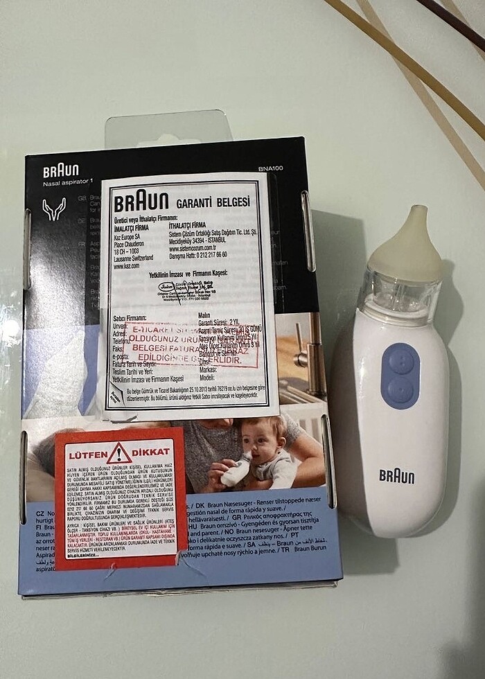 Braun burun aspiratörü - Görsel 2