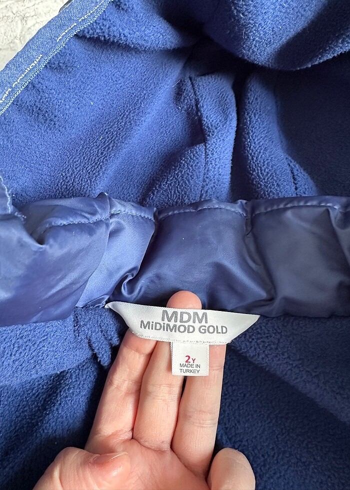 Midimod 2 yaş içi polarlı mont - Görsel 3
