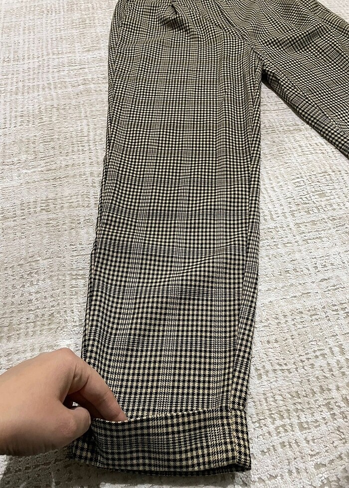 Stradivarius kumaş pantolon XS beden - Görsel 4