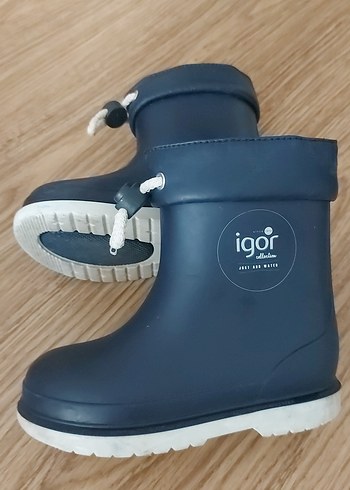 Igor Mavi Erkek Çocuk yağmur çizmesi
