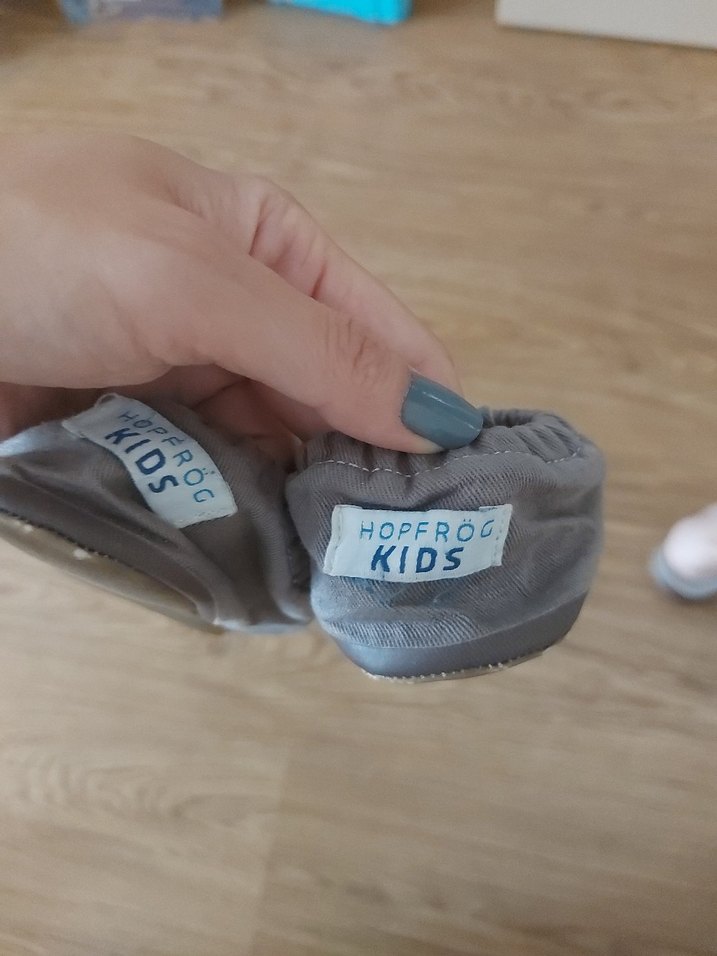 Gri Erkek Bebek Ev Patikleri - Görsel 2