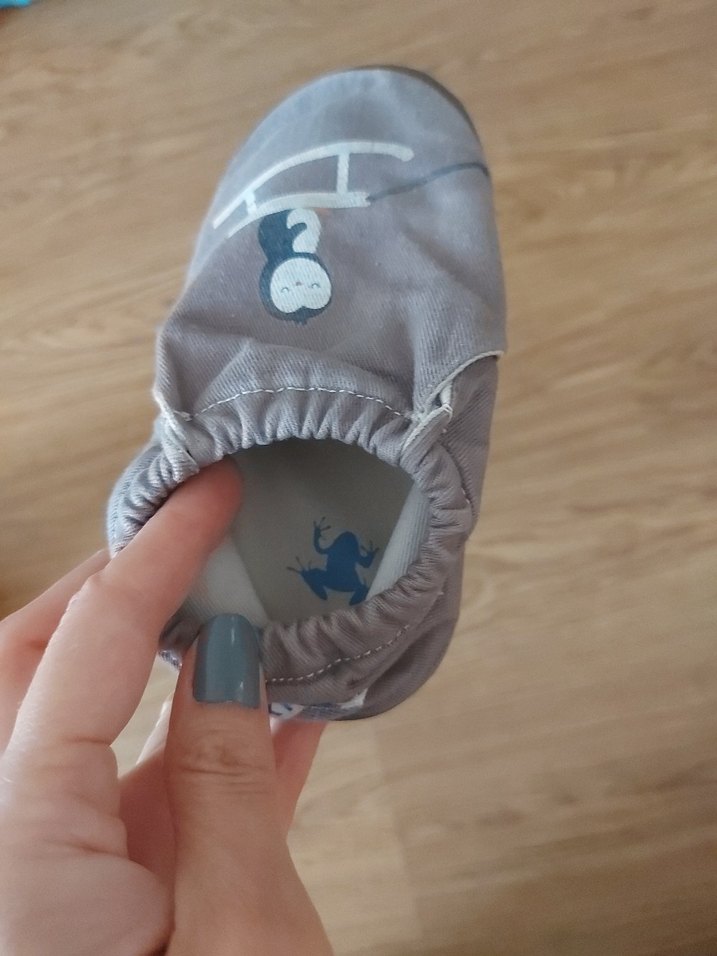 Gri Erkek Bebek Ev Patikleri - Görsel 5