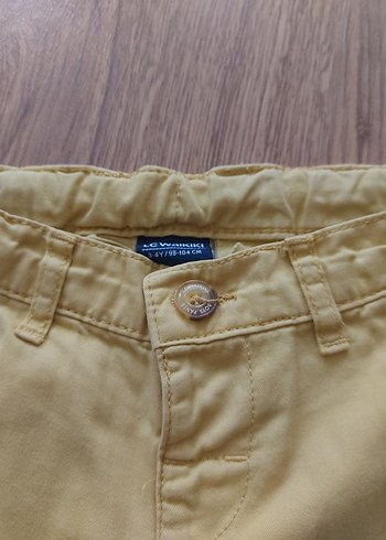LC Waikiki Hardal sarısı Erkek Çocuk Regular Fit Şort