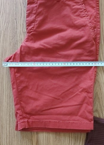 taba renk kadın Şort - Görsel 7