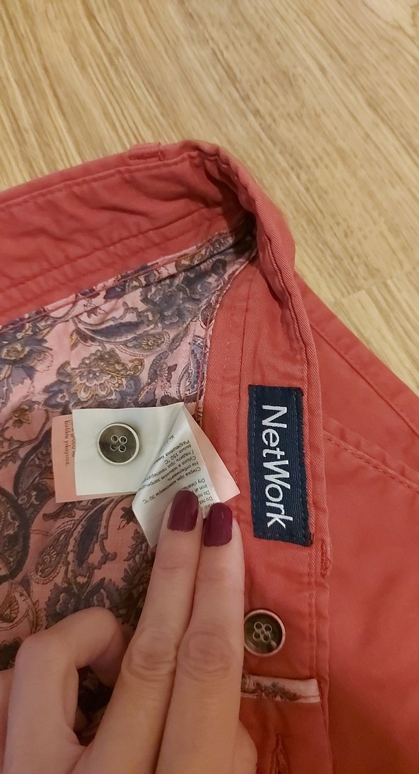 taba renk kadın Şort - Görsel 5