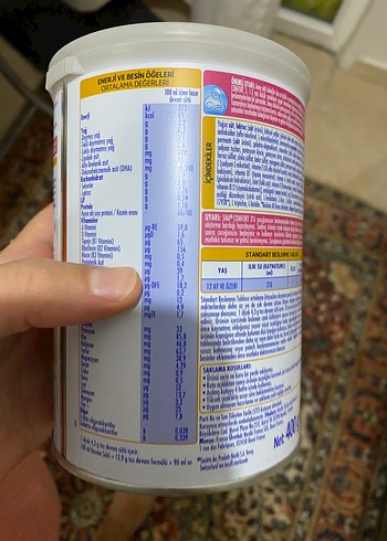 Beden SMA Comfort 1-3 Yaş Devam Sütü 400g