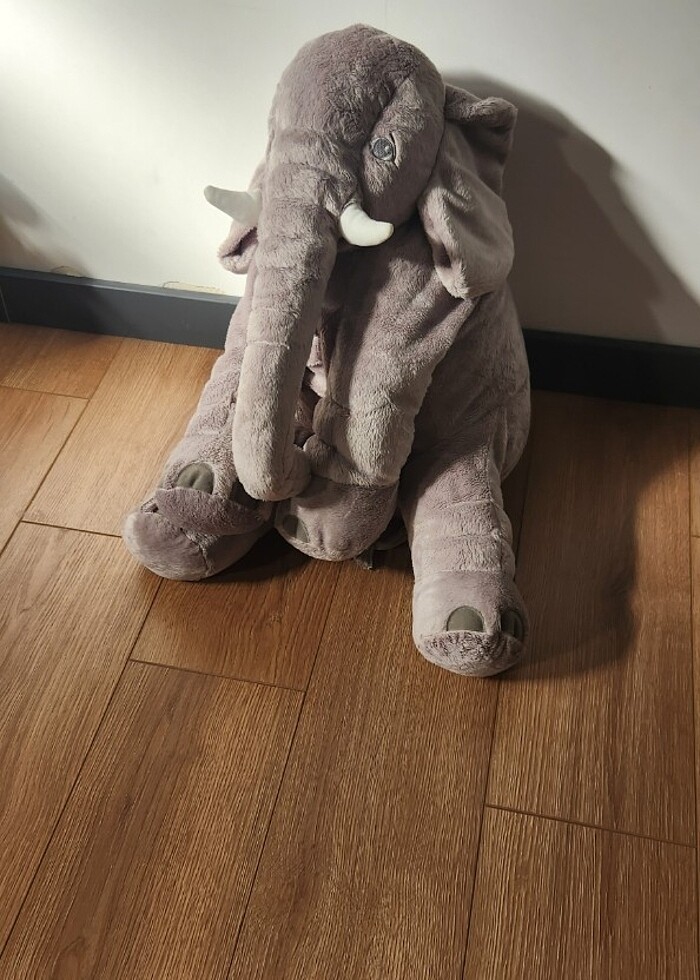 İkea peluş büyük fil - Görsel 2